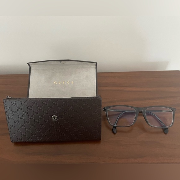 Gray Gucci Frames gently used - Picture 3 of 4